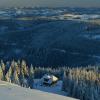 Das nachhaltige Naturfreundehaus Feldberg im Winter Naturfreundehaus Feldberg im Winter